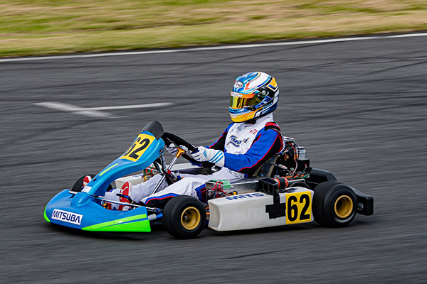 Electric racing kart that won the ERK CUP JAPAN tournament