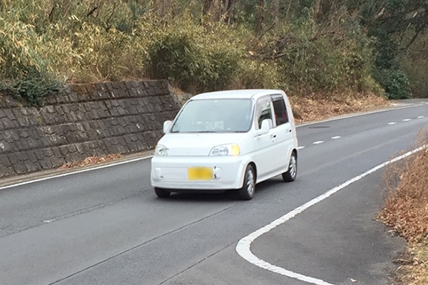 Prototype vehicle used in the Distribution MaaS demonstration experiment