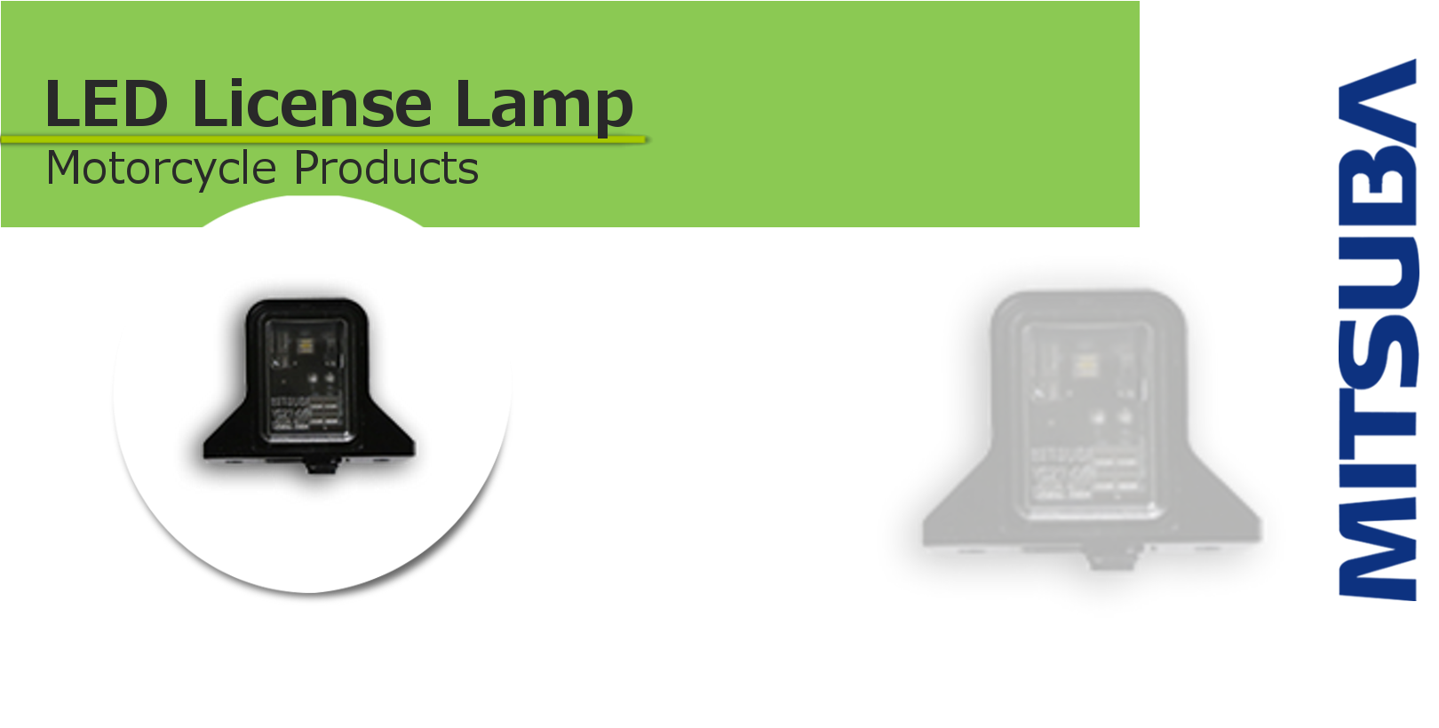 LED license lamp
