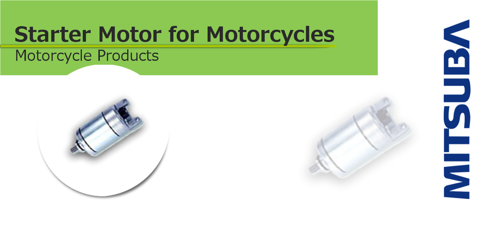 Starter Motor for Motorcycles