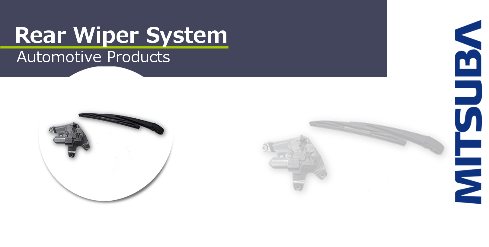 Automotive Products Rear Wiper System