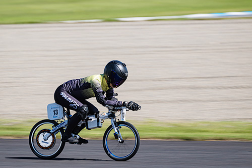 	準優勝した電動バイク