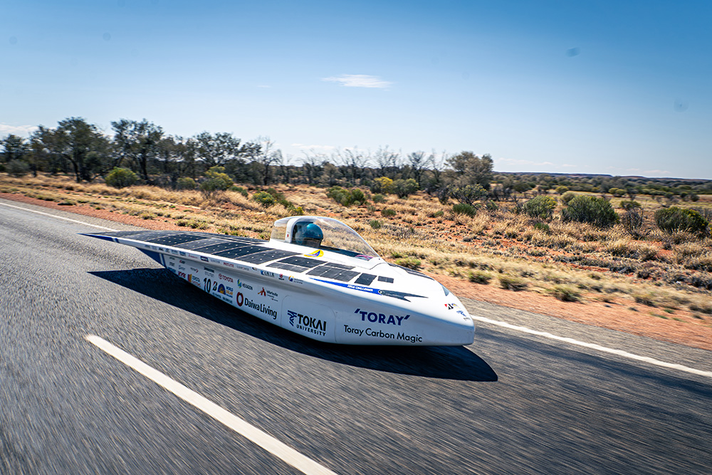 当社製駆動システムを搭載した東海大学の「Tokai Challenger」（５位入賞）