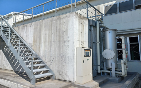 東日本ダイカスト工業(株)排水処理装置の写真