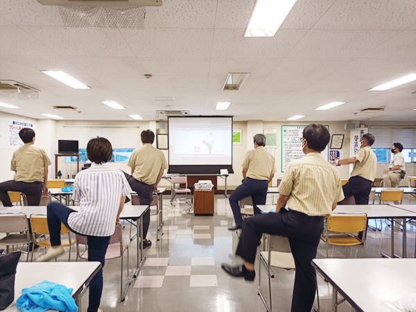 肩こり腰痛の予防セミナー